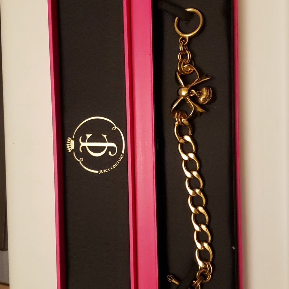 Juicy couture bow bracelet